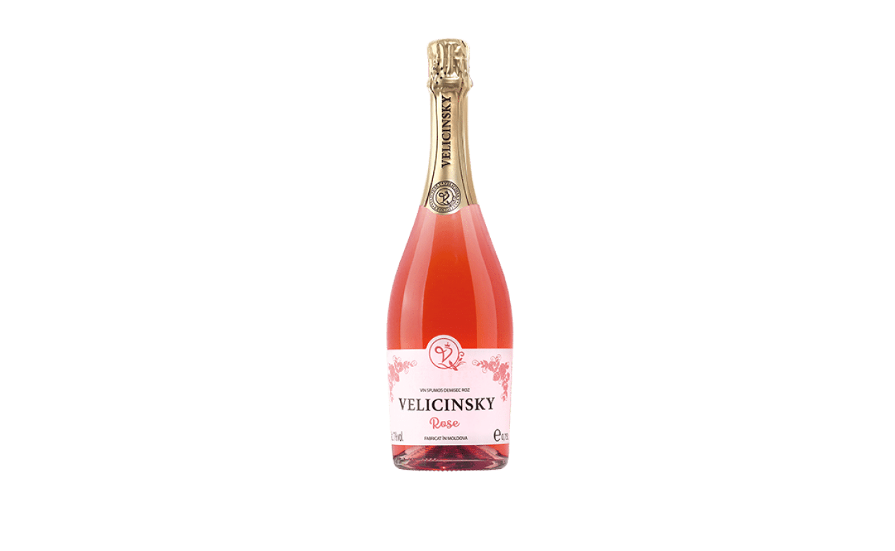 Vin spumant Velicinsky Rose
